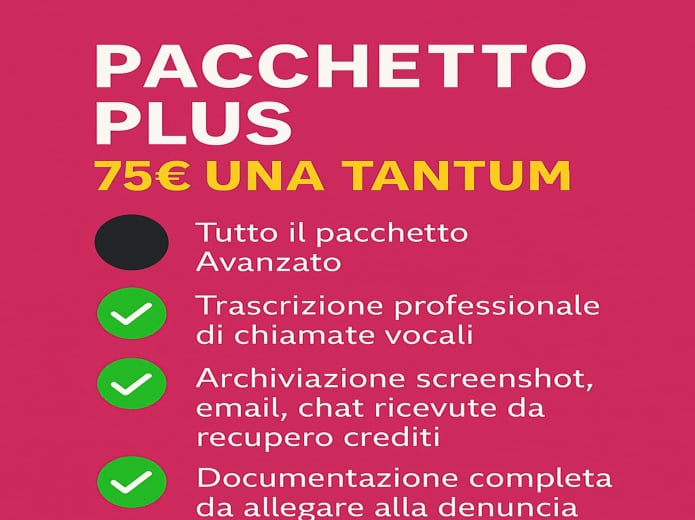 Pacchetto Plus